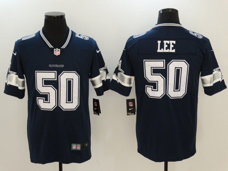 Men Dallas Cowboys #50 Sean Lee Blue Nike Vapor Untouchable Limited NFL Jerseys